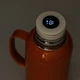 Термос Vacuum з датчиком температури 820 мл, Червоний, Для гарячих та холодних напоїв, Термопляшка - зображення 5