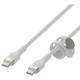 Zestaw kabli Belkin BoostCharge Pro Flex USB Type-C – USB Type-C 60W 1 m Black/White (CAB011BT1MBW2PK) - obraz 4