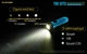 Міні-наключник Nitecore TIKI GITD, Люмінесцентний з Ультрафіолетом (300 Люмен 71 Метр - USB-C) Синій - изображение 9