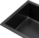 Кухонная мойка GRANADO Under Top XL 752 x 695 мм Black Shine c сифоном - изображение 5