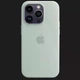 Чохол Silicone Premium case з захистом камери для iPhone 13 Pro Full Camera Protective light blue - изображение 3