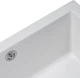Кухонная мойка GRANADO Under Top XL 752 x 695 мм White c сифоном - изображение 4
