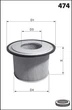 Фільтр повітря Mecafilter EL3906 Mecafilter (EL3906) - зображення 1