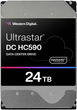 Dysk twardy Western Digital Ultrastar HC590 24TB 7200rpm 512MB 3.5" SATAIII (WUH722016CLE6L4) - obraz 1