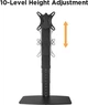 Настільне кріплення HiSmart для монітора 17"-32" Чорне (HS083939) - зображення 2