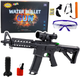 Karabin szturmowy LEAN Toys na kulki wodne hydrożelowe 86 cm Czarny 24265 (5905991054115) - obraz 2