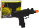 Пістолет LEAN Toys Gun Submachine з вібрацією та звуком Чорний 11141 (5905214974268) - зображення 3