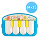 Mata interaktywna edukacyjna Ricokids z pianinkiem 7316 (5908220476313) - obraz 5