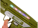 Zestaw wojskowy LEAN Toys Pistolet ze światłem i dźwiękiem 37 cm + Odznaka 7872 (5903802454635) - obraz 4