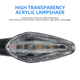 Поворотники 12V для скутера мопеда, яскраві LED - зображення 4