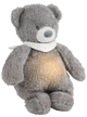Zabawka z lampką nocną Nattou Sleepy Bear muzyczna z czujnikiem płaczu Szara 876629 (5414673876629) - obraz 1