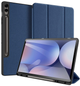 Etui DUX Ducis Domo na Samsung Galaxy Tab S10 Plus/S9 Plus/S9 FE Plus Blue (6934913000779) - obraz 1