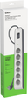 Listwa przeciwprzepięciowa Belkin Surge Protection 6 x Schuko (Type F) White (BSV603VF2M-V2) - obraz 4