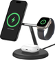 Ładowarka Belkin BoostCharge Pro MagSafe 3-in-1 Black (WIZ023VFBK) - obraz 2