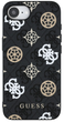Etui Guess PU 4G Peony z MagSafe na Apple iPhone 16e Black (3666339453299) - obraz 1