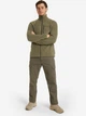 Bluza męska nierozpinana streetwear polarowa Columbia M Fast Trek II FZ Flc 1420421397 S Zielona (193855363793) - obraz 7