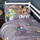 Пододеяльник MirSon Бязь 17-0821 Roblox game gray 110х140 см (2200011552231) - изображение 2