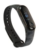 Силиконовый ремешок MRK для фитнес браслета Xiaomi Mi Band 4/3 с рисунком Камуфляж черно-серый Пиксель с металлической кнопкой (mrk21042028) - изображение 2