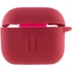 Силиконовый футляр для наушников AirPods 3 Красный / Rose Red - изображение 2