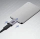 Адаптер / перехідник Micro B - Type-C для жорсткого диска / смартфона, до 10 Гбіт/с, сірий (110899571) - зображення 3
