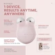 Набор для микротоковой терапии NuFace Mini+ Starter Kit - Sandy Rose - изображение 3