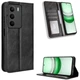 Чохол-книжка Deexe Retro Style для Realme C71 - Black - зображення 3
