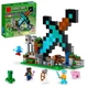 Конструктор Minecraft Форпост с мечом 427 деталей Майнкрафт My World 8005 - изображение 1