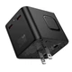Універсальний зарядний пристрій зі швидкою зарядкою PD25W HOCO AC31 AC + 2Type-C + USB Чорний - зображення 6