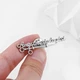 Брошь-значок унисекс BROCHE бижутерия Медицина Анестезиолог серебристая BRGV113924 - изображение 3