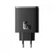 Зарядное устройство Baseus Cube Pro Fast Charger 2C+U 65W black (P10152301113-00) (255404) - изображение 4