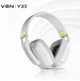 Навушники VGN VXE Siren V1 Білі Бездротові, Ігрові, Радіоканал Bluetooth. Ігрова гарнітура для комп'ютера - зображення 1