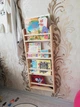 Книжная полка в детскую для книг учебников игрушек 100x54x10 см до 25 кг - изображение 5