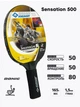 Ракетка для настільного тенісу Donic tection Line 500 (713055) - зображення 2