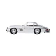 Автомодель Bburago Mercedes-Benz 300 SL 1954 сріблястий 1:24 - изображение 1
