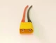 Кабель AMASS XT90 MALE AWG12 Разъём папа 15 см силиконовый кабель - изображение 1