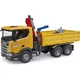 Автомодель Bruder Самоскид Scania Super 560R з краном-маніпулятором та аксесуарами 1:16 (03551) - зображення 5