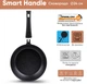 Набор сковородок Krauff Smart Handle алюминиевая со съемной ручкой 24 см + 26 см + 28 см (25-305-082) - изображение 8