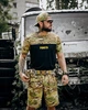 Тактический летний мужской костюм pomsta футболка+шорты M мультикам (93120) - изображение 4