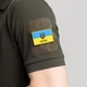 Военное мужское поло с липучками под шевроны 2XL олива (TSpl3107kh) - изображение 8