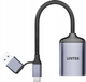 Czytnik kart Unitek 2-in-1 USB-C/A SD4.0 Card Reader (R1018E01) - obraz 2
