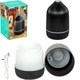 Увлажнитель воздуха аромадиффузор для дома с LED подсветкой, ультразвуковой, объём резервуара 100 мл, черный - изображение 1