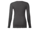 Футболка-лонгслив для беременных для женщины Esmara LYCRA® 426918 L графитовый - изображение 3