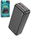 Повербанк Hoco J101B 30000mAh 22.5W швидка зарядка Чорний - зображення 1