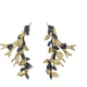 Сережки Ельфійка Rose SETA Decor 25-609GL-BLK - зображення 1