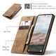 Чохол книжка з магнітом Xiaomi Redmi Note 14 Pro CaseMe Brown (41142-30) - зображення 3