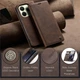 Чехол книжка с магнитом Xiaomi Redmi Note 14 (версия EU) CaseMe Dark Brown (43225-05) - изображение 5