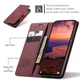 Чехол книжка с магнитом Xiaomi Redmi Note 14 (версия EU) CaseMe Wine (43225-42) - изображение 3