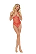 Бодистокинг Passion BS114 One Size, red - изображение 1