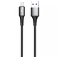 Кабель для зарядки Proove WireX, USB to Lightning, мощность 12W, длина 1 м, Черный - изображение 1