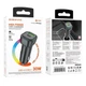 Автомобільний зарядний пристрій BOROFONE BZ28A Trophie PD30W+QC3.0 car charger Black (6941991110818) - зображення 7